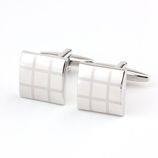 Square French Shirt Cufflink
