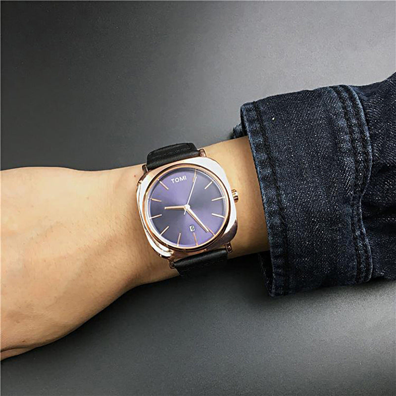 Square Calendar Watch