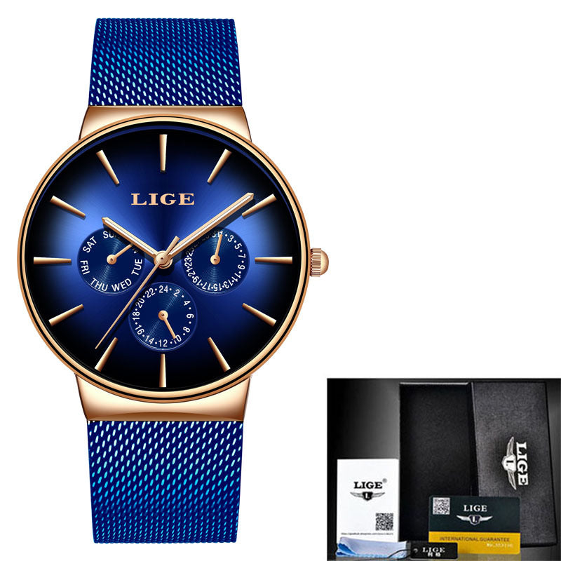 Mesh Strap Quartz Watch