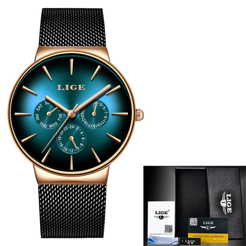 Mesh Strap Quartz Watch