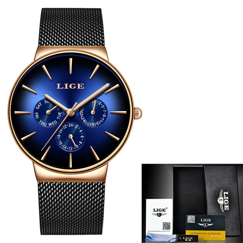 Mesh Strap Quartz Watch