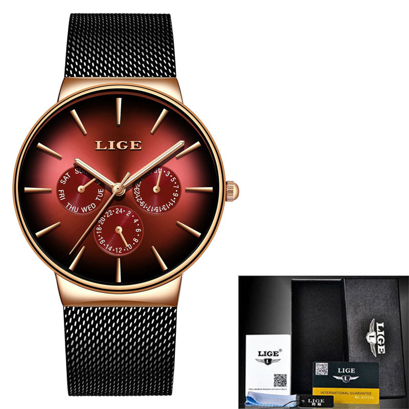 Mesh Strap Quartz Watch