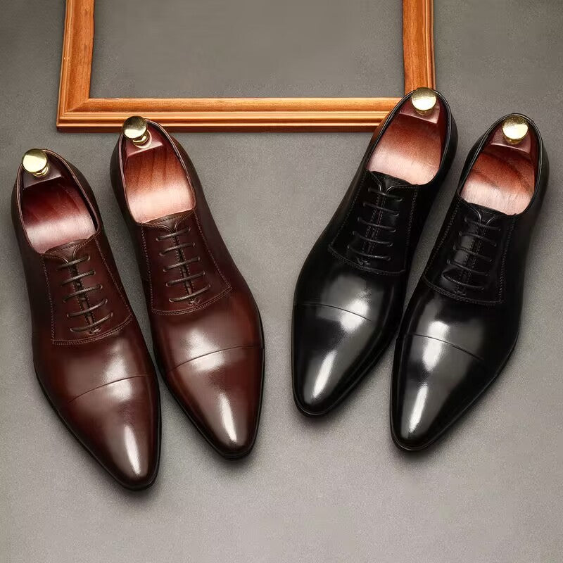 Lace-up Business Formal Shoes for Men