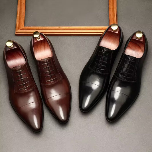 Lace-up Business Formal Shoes for Men