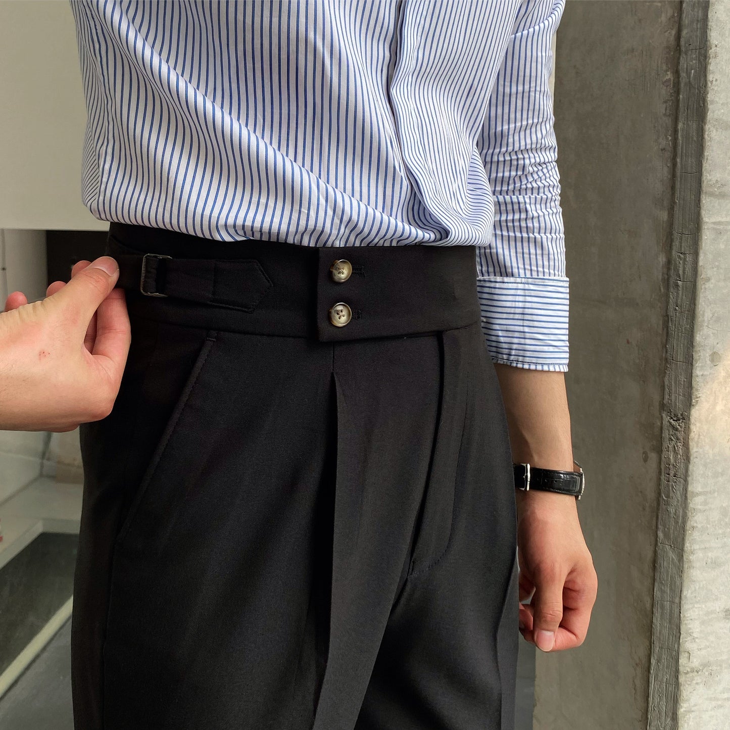 Men's High Waist Pants