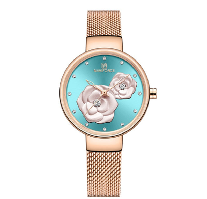 Casual Ladies Waterproof Quartz Watch