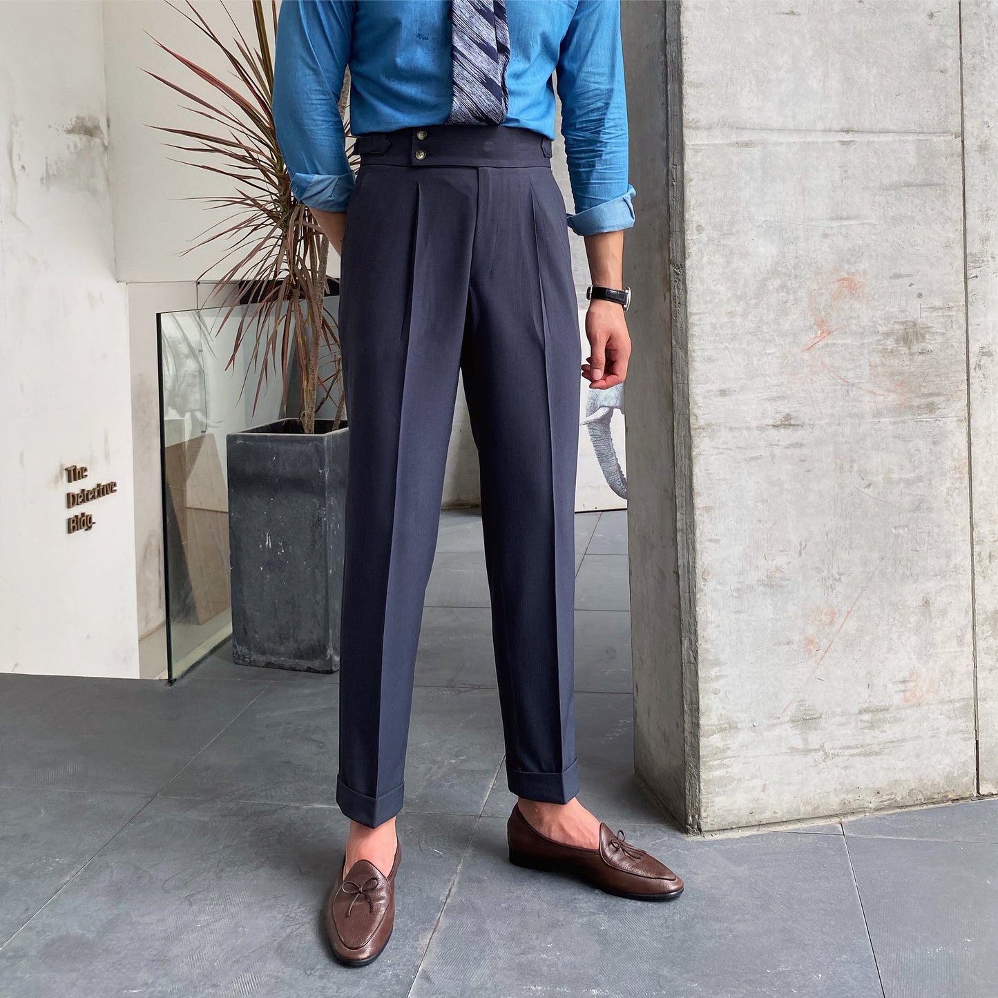 Men's High Waist Pants