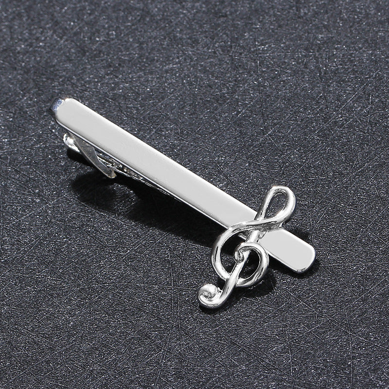 Men's Note Tie Clip