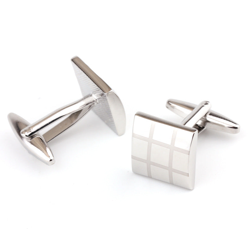 Square French Shirt Cufflink