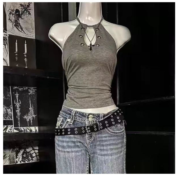 Womens Neck-hanging Camisole Top