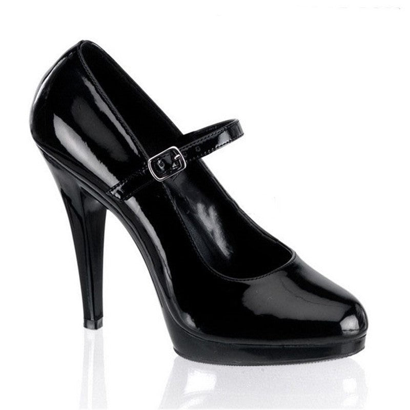 Women's Stage Buckle Platform Shoes