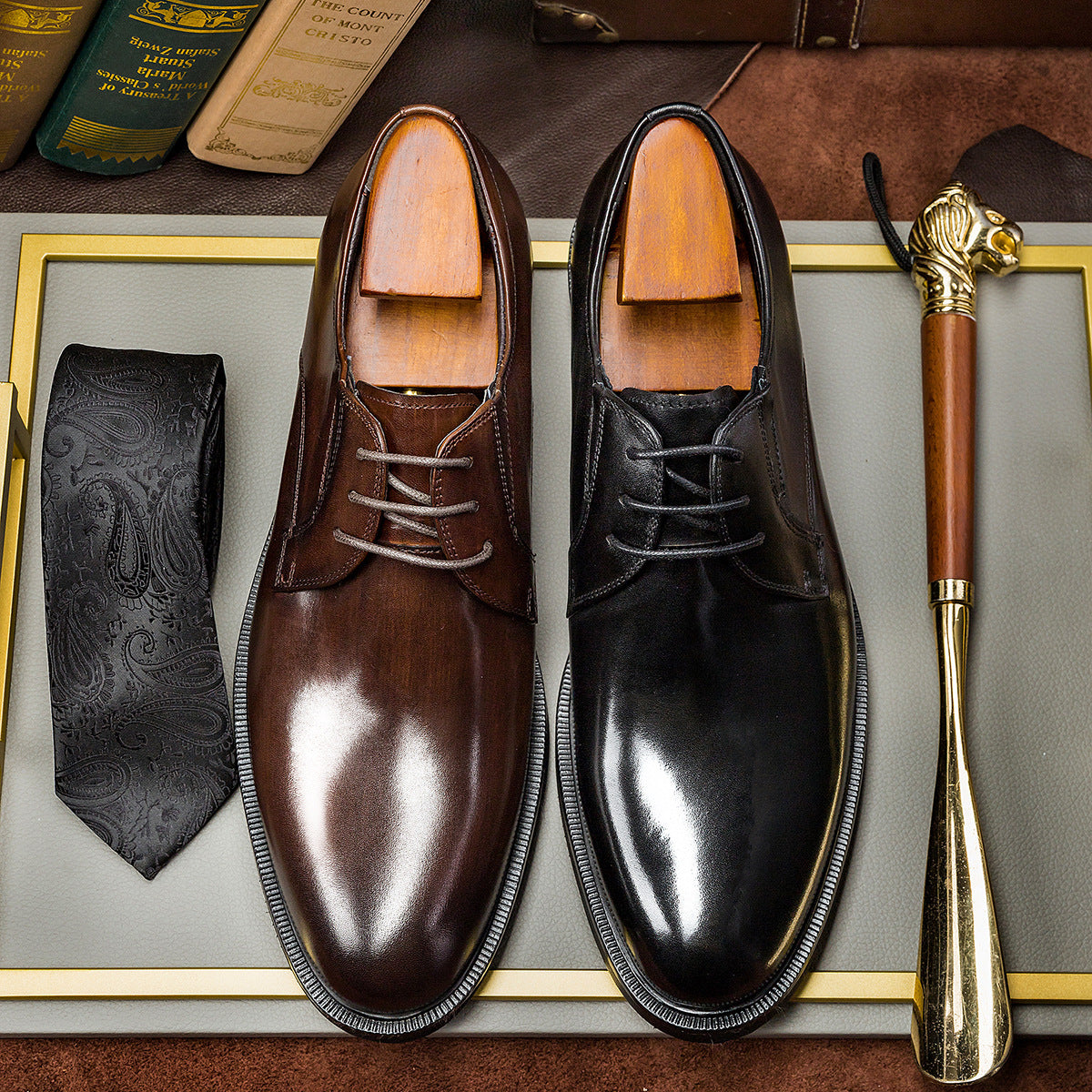 Mens Business Dress Leather Shoes