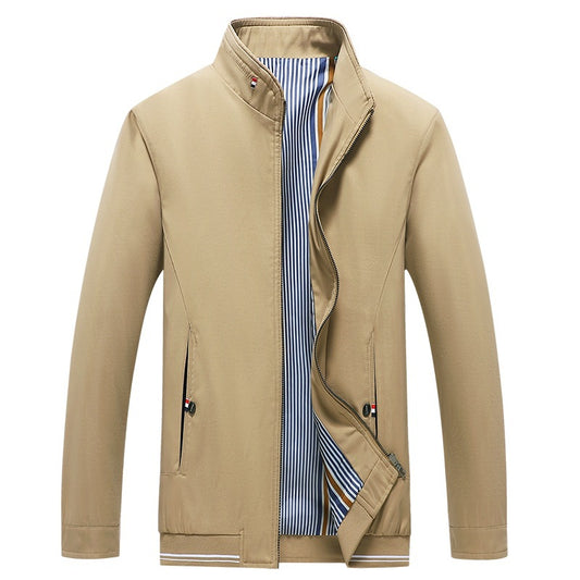 Stand-up Collar Jacket for Men