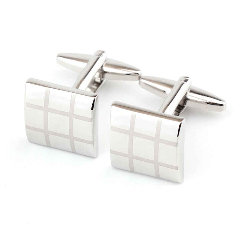 Square French Shirt Cufflink