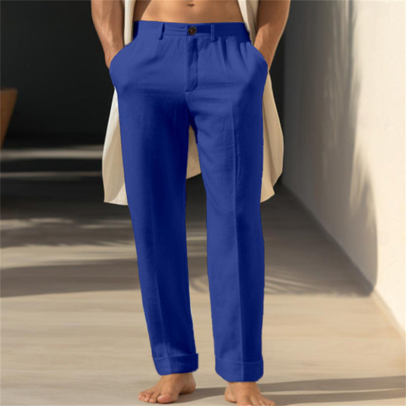 Men's Casual Solid Color Pants