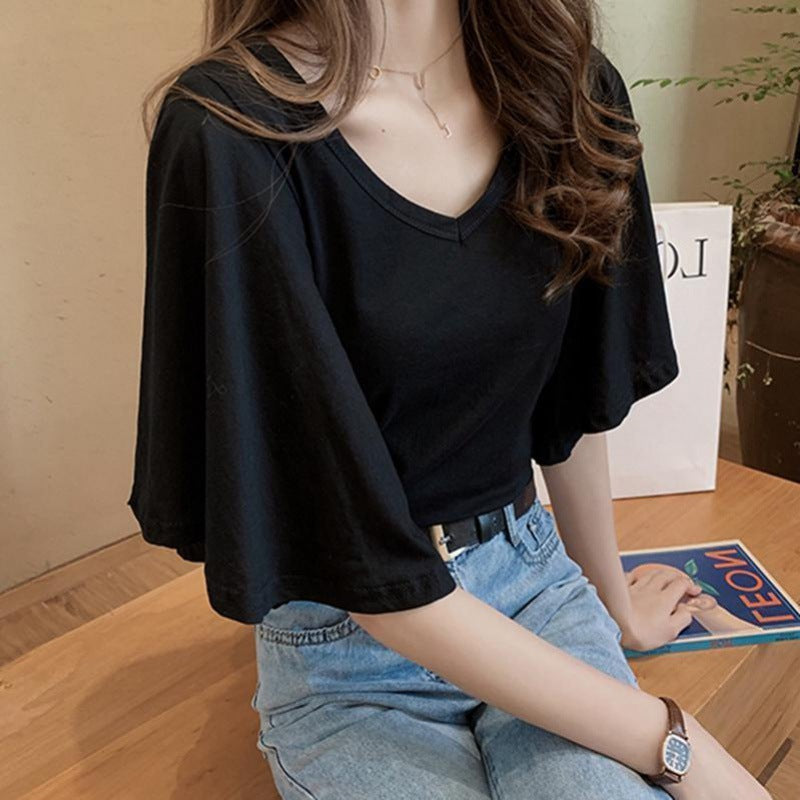 Women's Short-sleeve T-shirt Top