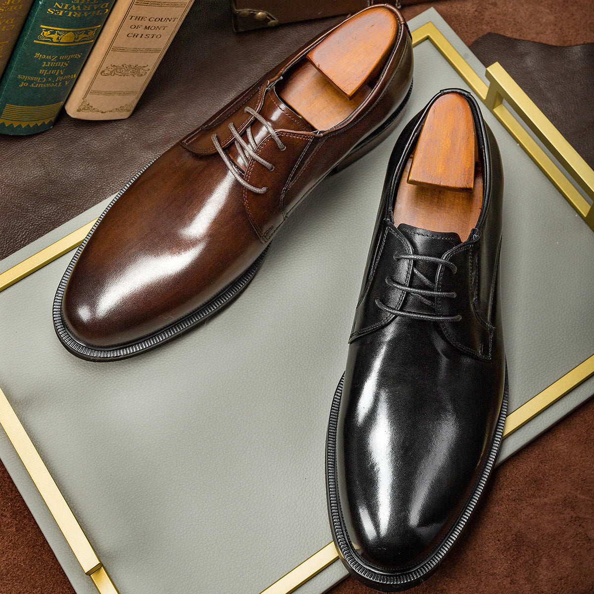 Mens Business Dress Leather Shoes