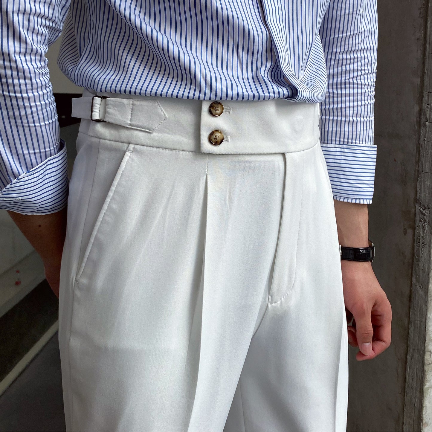 Men's High Waist Pants