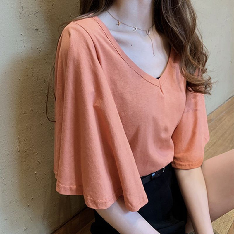 Women's Short-sleeve T-shirt Top