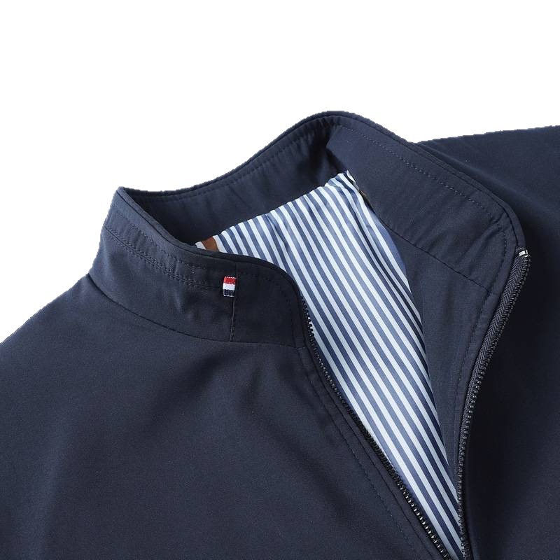 Stand-up Collar Jacket for Men