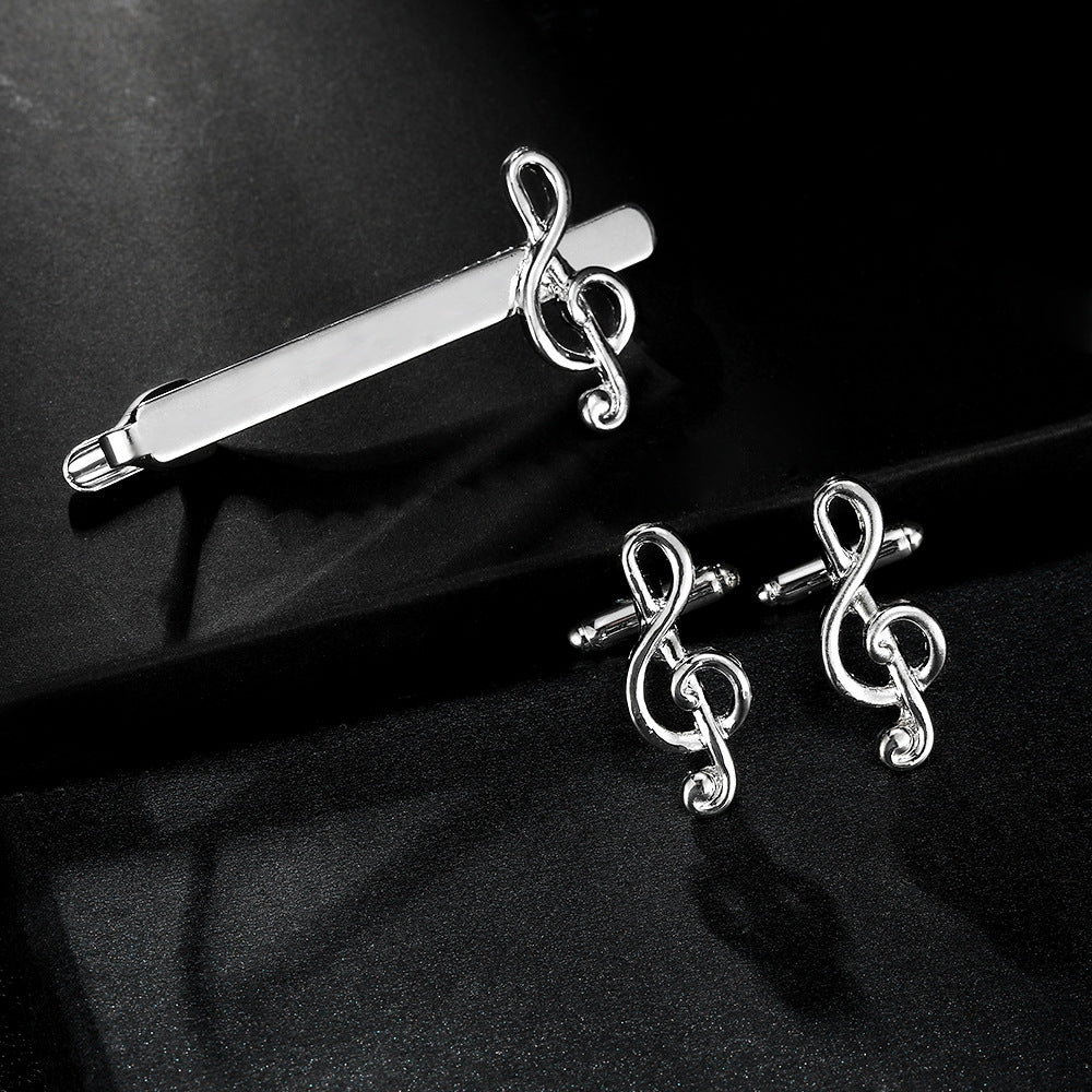 Men's Note Tie Clip