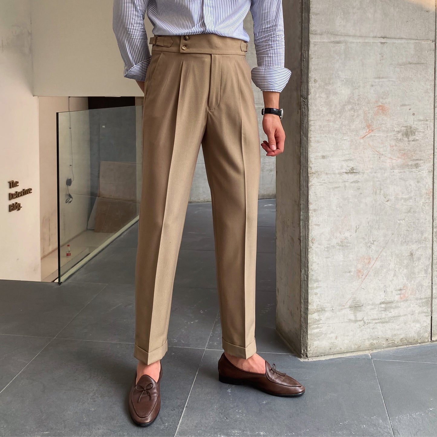 Men's High Waist Pants